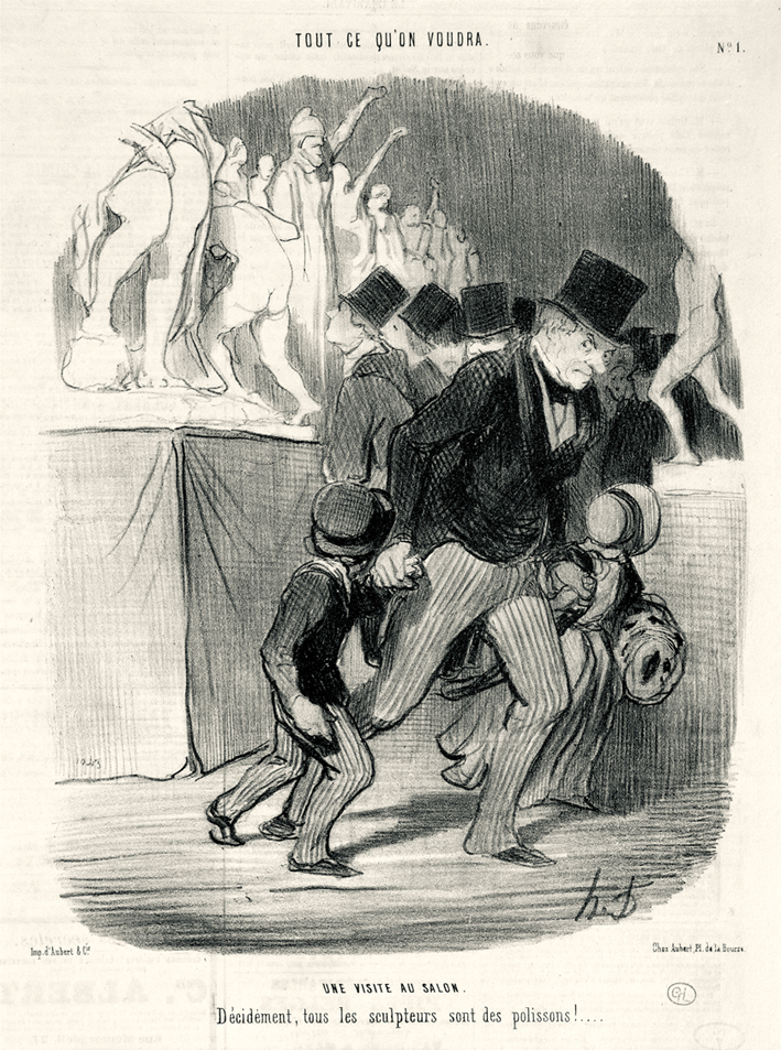  奥诺雷·杜米埃 Honore Daumier ——美容院的访问